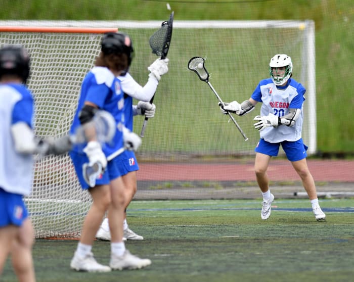 Oregon high school boys lacrosse 2022 all star game Taylor Balkom 20